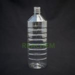 Botella Anillada PET con diferentes tipos de tapa