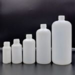 Frasco Pilfer Color Ambar o Natural con Tapa Verde o Blanca