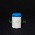 Pote HDPE Blanco Tapa Celeste/Blanco