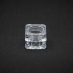 Pote acrílico poliestireno cristal cuadrado 5 gr