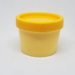 Pote plástico amarillo 100 gr