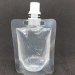 Bolsa sachet transparente tapa con sello de seguridad 50gr (squeeze)