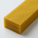 Cera virgen de abeja en lámina 70gr aproximados