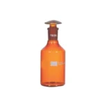 Frasco de Vidrio Ámbar Cuello Esmerilado 60cc