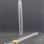 Tubo de ensayo de vidrio diferentes medidas