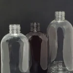 Frasco PET Barril Ámbar y Transparente 250 ml con Diferentes Tipos de Tapa