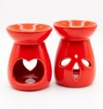 Difusor de cerámica para vela en color rojo 4393