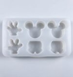 Molde de silicona transparente de Mickey