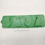 Molde de silicona con diseño de Navidad