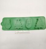 Molde de silicona con diseño de Navidad