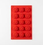 Molde de silicona con diseño de flor