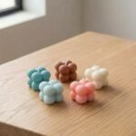 Molde de silicona para vela cubo de 2 cuerpos 6x4,5cm de 102gr