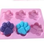 Molde de silicona patitas 14x18,5x1,5