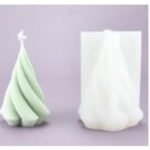 Molde de silicona para vela pino de Navidad 7,2x7x9,8 de 130gr