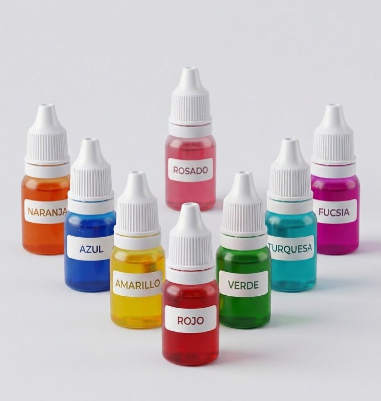 esenciaperfumeMUJER Colorantes líquidos para jabón 10 ml - Imagen 1