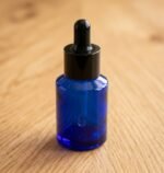 Frasco gotario vidrio de color cuello cónico