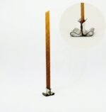 Mecha de madera 13x130mm con base de aluminio para velas diferentes cantidades