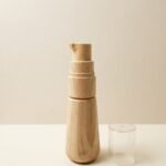 Frasco PET cónico impreso bamboo con bomba espumadora 50cc