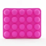 Molde de silicona redondo para uva o chupeta (kojac)