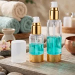 Frasco Airless Bomba Dorada Diferentes Tamaños