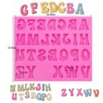 Molde de silicona abecedario